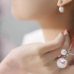 12mm High Luster Pearl Earrings - 12mm Pink White Silver 925 Etsy