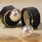 20mm Natural Mabe Pearl Earrings in 18K Yellow Gold - Elegant Carved Akoya Pearl Design Etsy