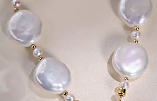 Natural High Luster Baroque Pearl Bracelets, 18k Yellow Gold Bracelets, White Pink Pearl Bracelets, Anniversary Gift Idea for Her Etsy