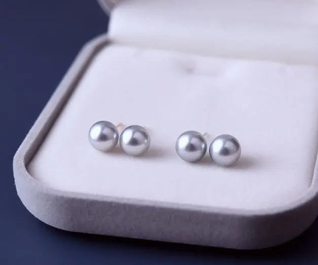 5A+ Madama Pearl (真多麻) Handmade 18K Solid Yellow Gold Madama Pearl Earrings, Seawater Pearl, Gift for Her, Anniversary Gift, Gift Idea Etsy
