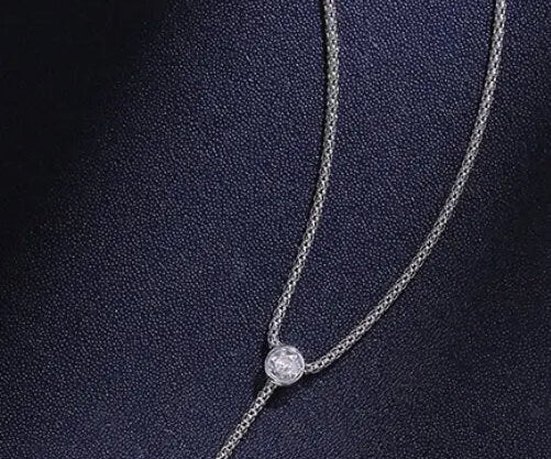 14mm Natural High Luster Pearl Y-Necklace, Silver 925 White Pearl Handmade Long Necklace, Knitwear Necklace, Anniversary Gift Idea for Her Etsy