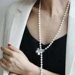 Multi-Layer Baroque Pearl Necklace - 80cm Freshwater Pearl Strand Etsy