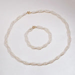3mm Cute Akoya Baby Pearl Necklace - 18K Yellow Gold Etsy