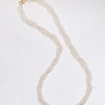 3mm Cute Akoya Baby Pearl Necklace - 18K Yellow Gold Etsy