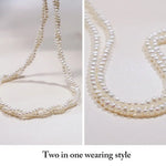 3mm Cute Akoya Baby Pearl Necklace - 18K Yellow Gold Etsy
