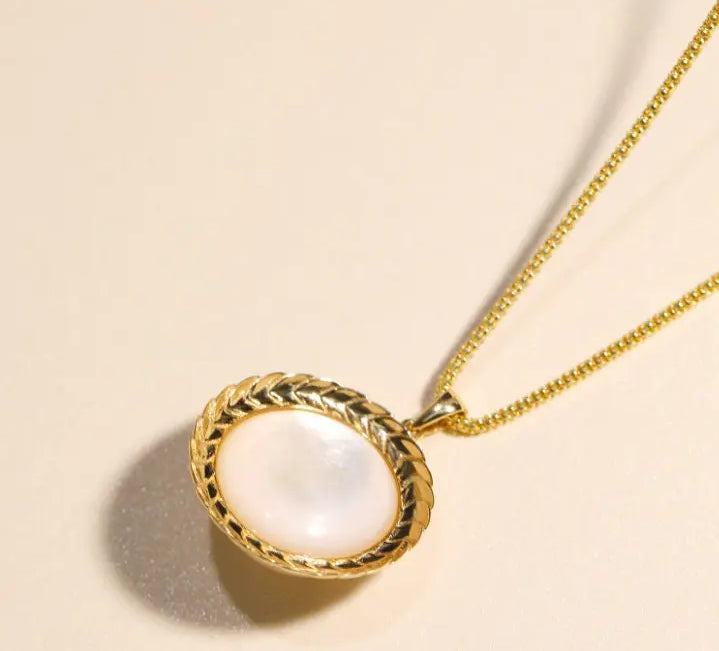 25mm Natural Mabe Pearl Necklace, 18k Solid Yellow Gold Handmade Carved Necklace, Akoya Pearl Earrings, Anniersary Gift for Mom Gift for Her Etsy