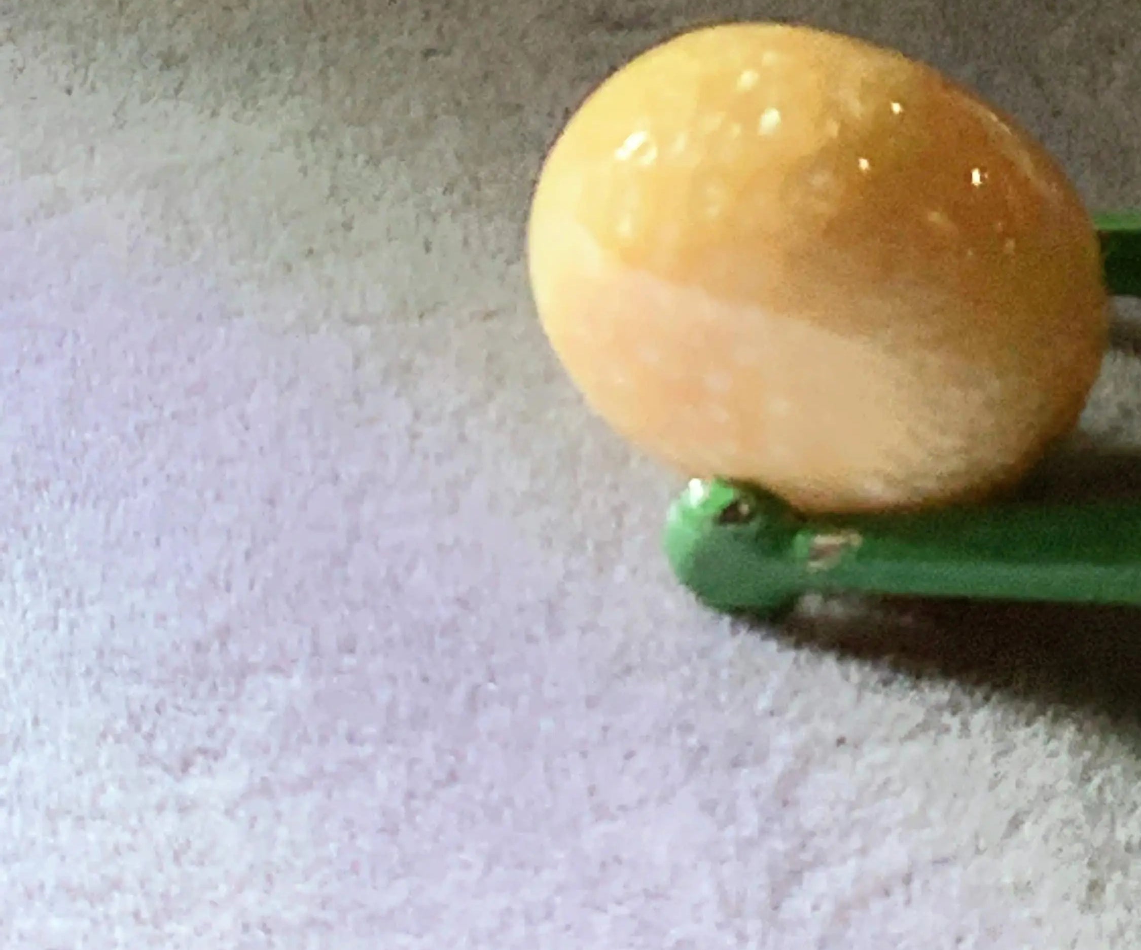 13.79Carat Natural Melo Pearl, Volutidae Pearl, Cymbium Melo, Bailer Shell, Very Rare Pearl, Dragon Ball, Dragon Tears, SKU: 01805 - LaCorserArtJewelry