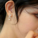 Grape Design Akoya Pearl 18K Gold Earrings Etsy