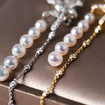 Laurel Leaf Akoya Pearl 18K Necklace Brooch, 18K Yellow Gold Etsy