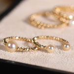 18K Laser Gold Ball Ring, 18k Yellow Gold Stacking Ring, Valentine's Day Gift Idea for Her Etsy