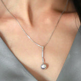 Natural Pearl Diamond 18K White Gold Tube Earrings - Valentines Day Etsy