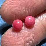 1.87Carat Pairs Queen Conch Pearl From Caribbean Sea, Pearls Strombus Gigas, Natural Queen Conch Pearl, Flamed Pink Pearl, SKU:525/583 Etsy