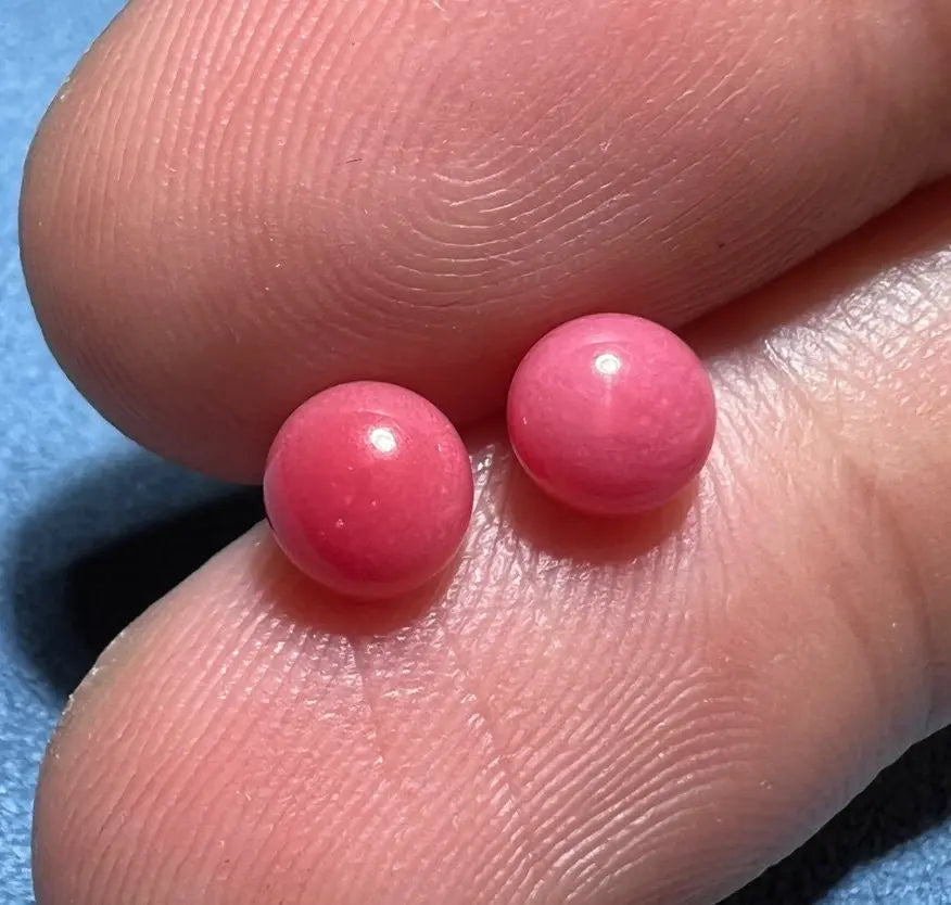 1.87Carat Pairs Queen Conch Pearl From Caribbean Sea, Pearls Strombus Gigas, Natural Queen Conch Pearl, Flamed Pink Pearl, SKU:525/583 Etsy
