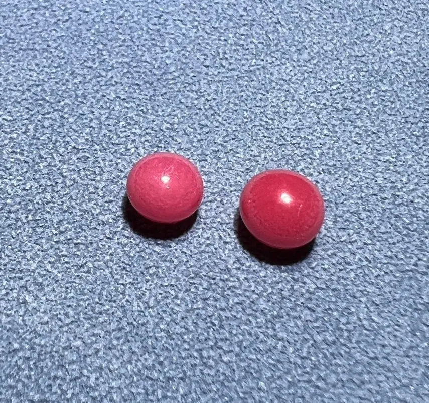1.87Carat Pairs Queen Conch Pearl From Caribbean Sea, Pearls Strombus Gigas, Natural Queen Conch Pearl, Flamed Pink Pearl, SKU:525/583 Etsy