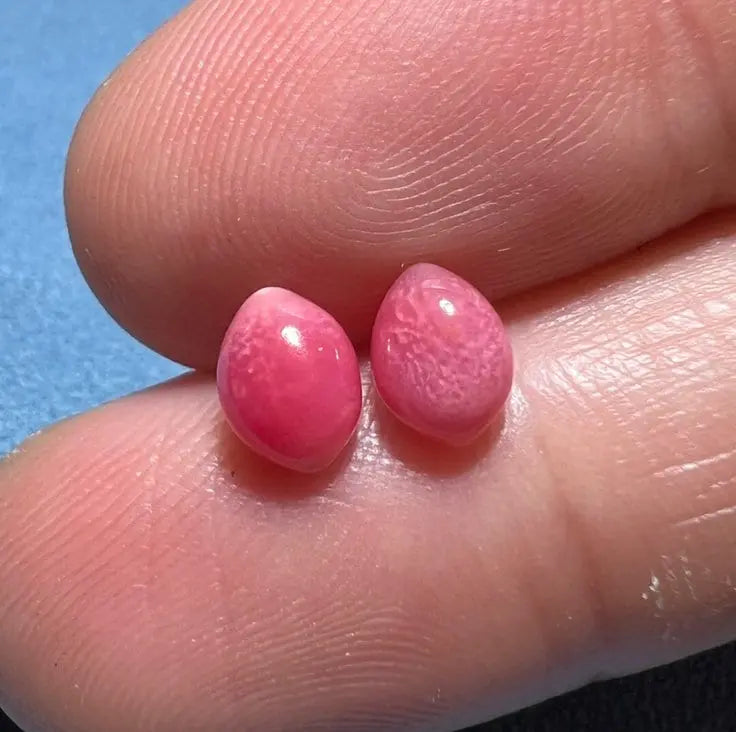 1.79Carat Pairs Queen Conch Pearl From Caribbean Sea, Pearls Strombus Gigas, Natural Queen Conch Pearl, Flamed Pink Pearl, SKU:635/626 Etsy