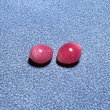 1.79Carat Pairs Queen Conch Pearl From Caribbean Sea, Pearls Strombus Gigas, Natural Queen Conch Pearl, Flamed Pink Pearl, SKU:635/626 Etsy