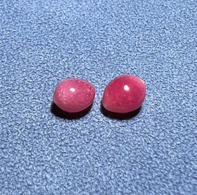 1.79Carat Pairs Queen Conch Pearl From Caribbean Sea, Pearls Strombus Gigas, Natural Queen Conch Pearl, Flamed Pink Pearl, SKU:635/626 Etsy