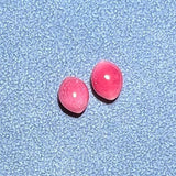 1.79Carat Pairs Queen Conch Pearl From Caribbean Sea, Pearls Strombus Gigas, Natural Queen Conch Pearl, Flamed Pink Pearl, SKU:635/626 Etsy
