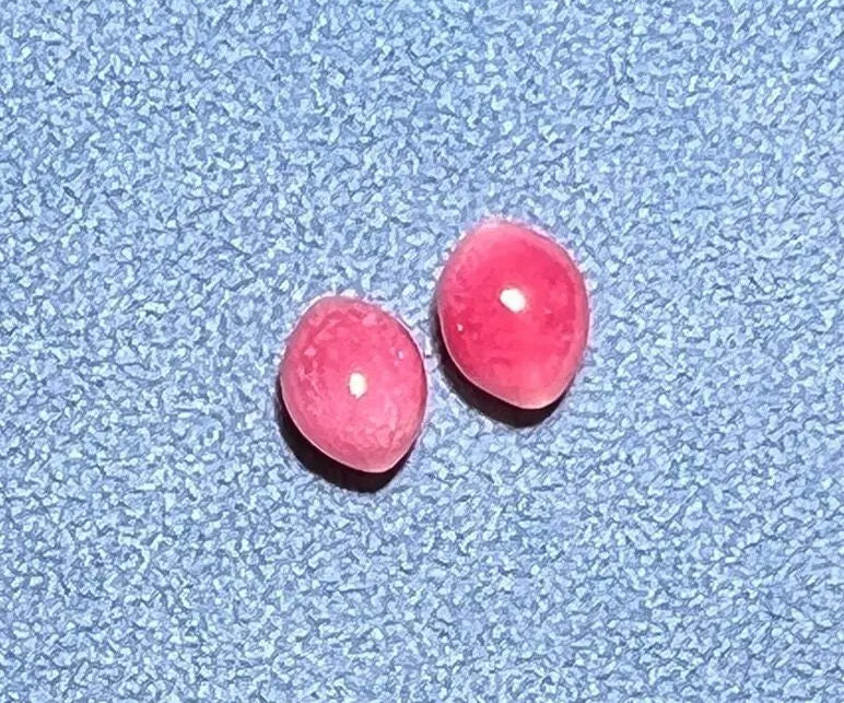 1.79Carat Pairs Queen Conch Pearl From Caribbean Sea, Pearls Strombus Gigas, Natural Queen Conch Pearl, Flamed Pink Pearl, SKU:635/626 Etsy