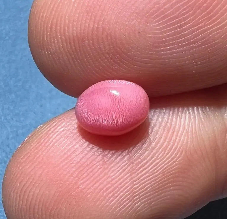 1.64Carat "Perfect Flame" Queen Conch Pearl From Caribbean Sea, Pearls Strombus Gigas, Natural Queen Conch Pearl, Flamed Pink Pearl SKU:578 - LaCorserArtJewelry