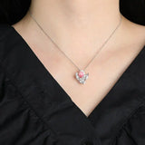 18K Gold Floral Necklace  Queen Conch Pearl Ring with Diamonds - Engagement Jewelry Etsy