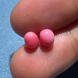 1.94Carat Queen Conch Pearl Pair From Caribbean Sea Pearls Strombus Gigas, Flamed Pink Pearl, SKU:468/614 Etsy