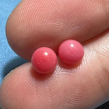 1.87Carat Pairs Queen Conch Pearl From Caribbean Sea, Pearls Strombus Gigas, Natural Queen Conch Pearl, Flamed Pink Pearl, SKU:525/583 Etsy