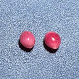 1.79Carat Pairs Queen Conch Pearl From Caribbean Sea, Pearls Strombus Gigas, Natural Queen Conch Pearl, Flamed Pink Pearl, SKU:635/626 Etsy
