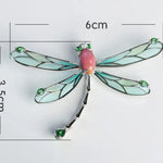Dragonfly 2.26Ct Queen Conch Pearl Brooch (Customize), 18K White Gold Brooch, Conch Pearl, Insect Inspire Jewelry, Pink Pearl Brooch Etsy