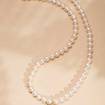 AAA Luster Pearl Gourd Choker - 18K Gold Pearl Strand Etsy