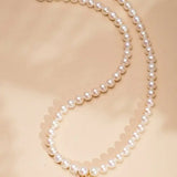 AAA Luster Pearl Gourd Choker - 18K Gold Pearl Strand Etsy