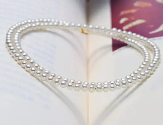 Akoya Mabe Pearl Emerald Necklace - 18K Yellow Gold Etsy