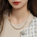 Akoya Pearl Necklace - High Luster Champagne Pearl Strand Etsy