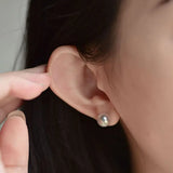 Superier Akoya Pearl 18K Gold Earrings, 18k Solid Yellow Gold Stud Earrings Etsy