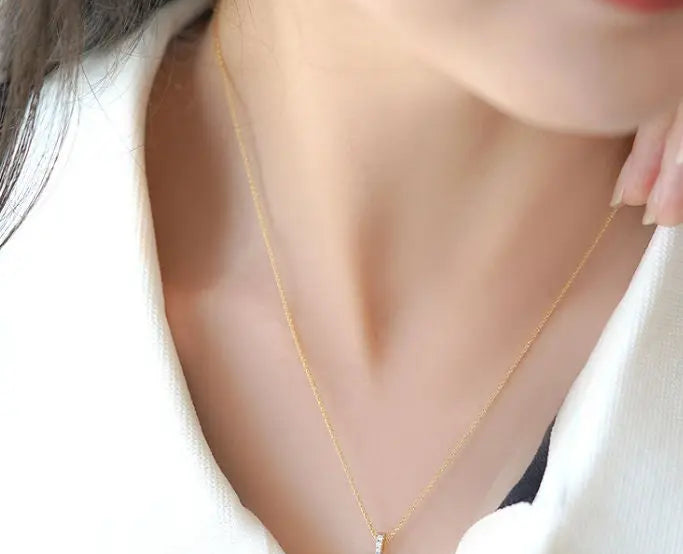 AAA+ Akoya Mabe Pearl Diamonds Necklace - 18K Yellow Gold Etsy