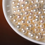 AAA+ Golden Champagne Akoya Pearl Necklace - Cream Pearl Strand Etsy