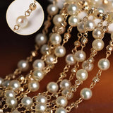 AAA+ Golden Champagne Akoya Pearl Necklace - Cream Pearl Strand Etsy