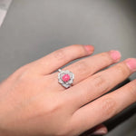 Queen Conch Pearl  Diamond Engagement Ring - 18K White Gold Etsy
