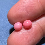 2.17Carat Pairs Queen Conch Pearl From Caribbean Sea, Pearls Strombus Gigas, Natural Queen Conch Pearl, Flamed Pink Pearl, SKU: 1061/1064 Etsy