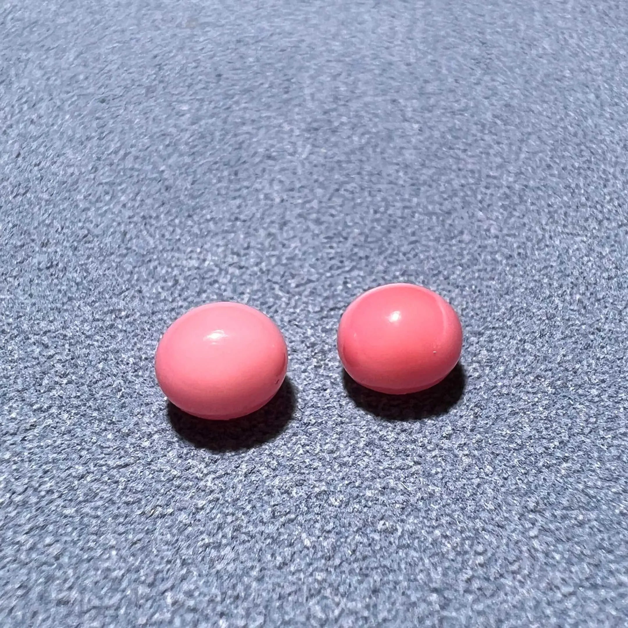 2.17Carat Pairs Queen Conch Pearl From Caribbean Sea, Pearls Strombus Gigas, Natural Queen Conch Pearl, Flamed Pink Pearl, SKU: 1061/1064 Etsy