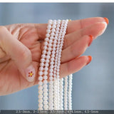 3-4mm Natural Freshwater Baby Pearl Bracelets, Handmade 18k Solid Yellow Gold Baby Golden Pearl Bracelets, Freshwater Baby Pearl Beaded Etsy