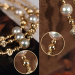Akoya Champagne Color Pearl Strand Necklace Bracelet - 18K Gold Etsy