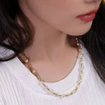 Akoya Champagne Color Pearl Strand Necklace Bracelet - 18K Gold Etsy