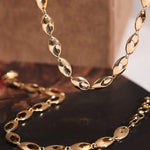 Wheat Shape 18k Solid Gold Bracelets, Both Side Wearing Design, Hollow Out Design Bracelets, Gold Disc Beaded Bracelets Etsy