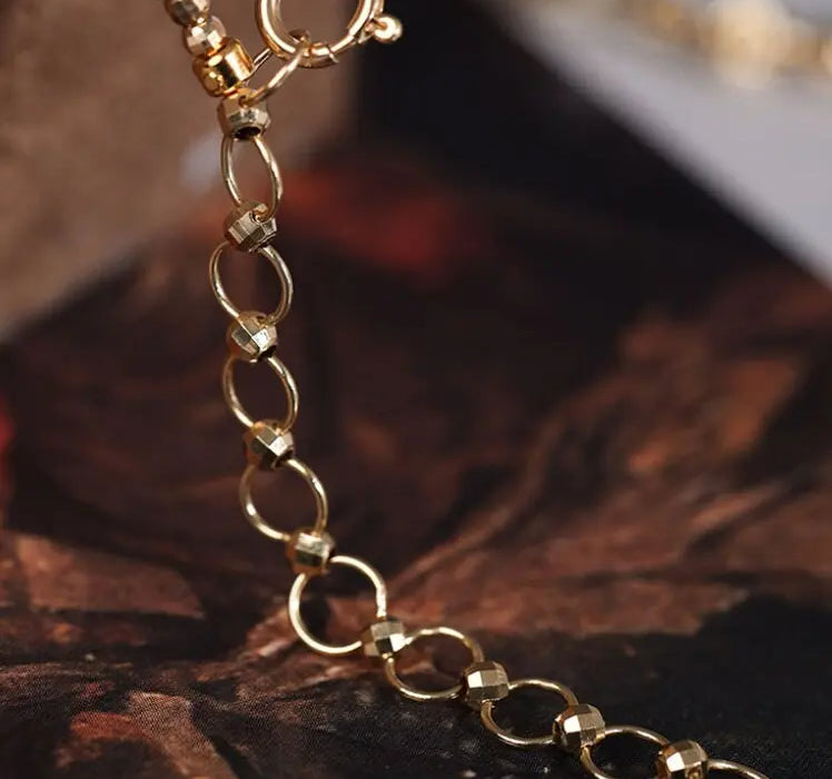 Akoya Champagne Color Pearl Strand Necklace Bracelet - 18K Gold Etsy