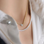 Cute Kitten Diamonds 18K Necklace, Love, Halo Design Animal Necklace Etsy
