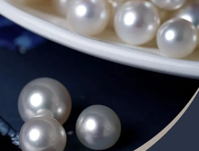 Australia South Sea White Pearl Studs Earrings - 18K White Gold Etsy