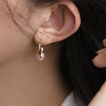 5A+ Japan Akoya Pearl Earrings, White Pink Akoya Pearl Jewelry Set, Seawater Pearl Earrings Etsy