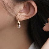 5A+ Japan Akoya Pearl Earrings, White Pink Akoya Pearl Jewelry Set, Seawater Pearl Earrings Etsy