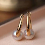 5A+ Japan Akoya Pearl Earrings, White Pink Akoya Pearl Jewelry Set, Seawater Pearl Earrings Etsy